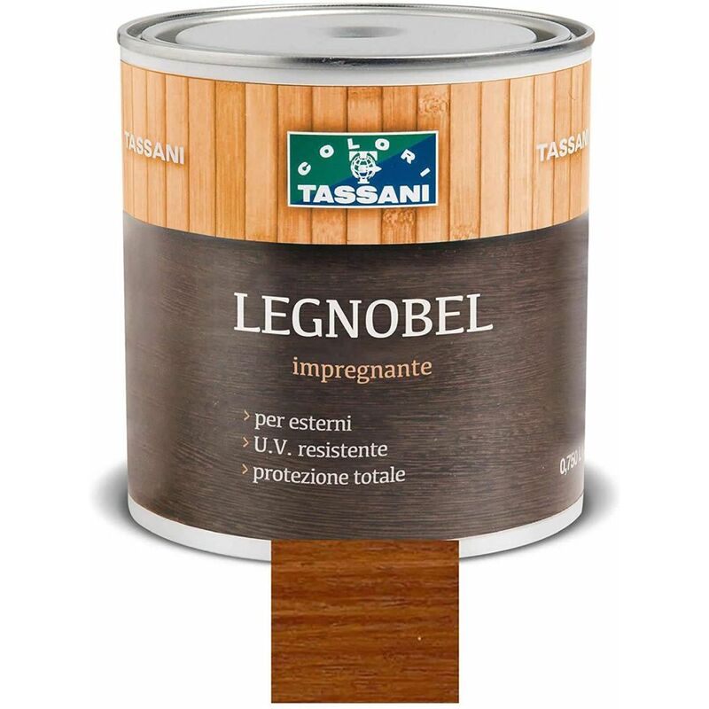 foto del prodotto legnobel impregnante a solvente noce chiaro lt. 1 tassani