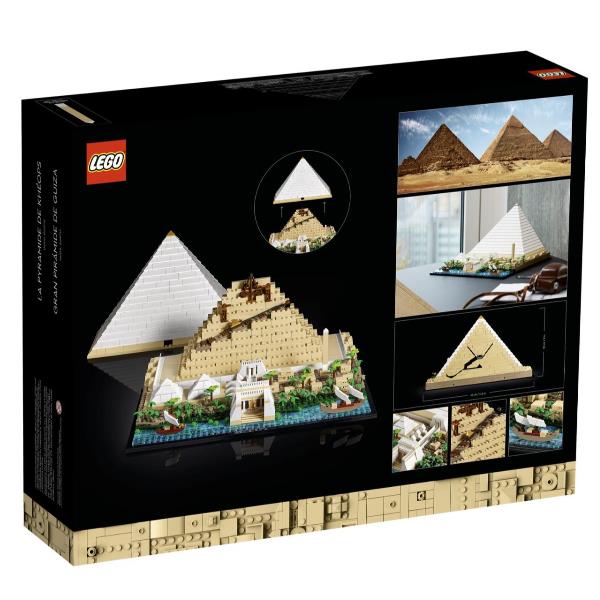 foto del prodotto lego architecture cheops piramide cheops piramide 21058 