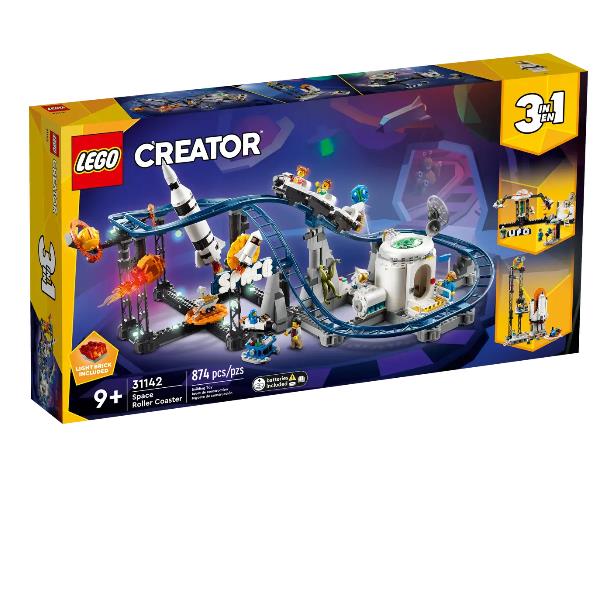 foto del prodotto lego creator 31142 . montagne russe spaziali