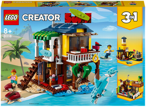 foto del prodotto lego creator surfer beach house