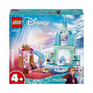 foto del prodotto lego disney princess 43238 castello di ghiaccio di elsa di frozen palazzo giocattolo delle principesse giochi per bambini 4 