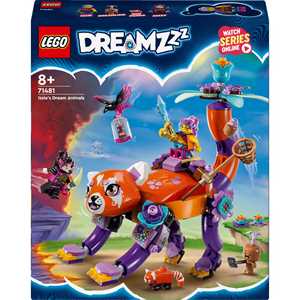 foto del prodotto lego dreamzzz 71481 gli animali da sogno di izzie, uovo magico ricostruibile in 3 figure giocattolo, giochi per bambini 8 