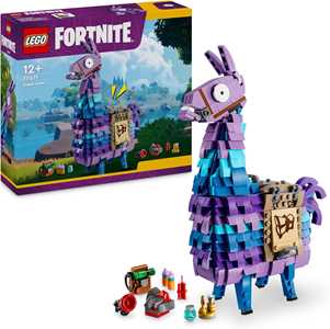 foto del prodotto lego fortnite 77071 lama delle scorte, personaggio giocattolo dal videogioco da collezione, gioco per bambini 12+