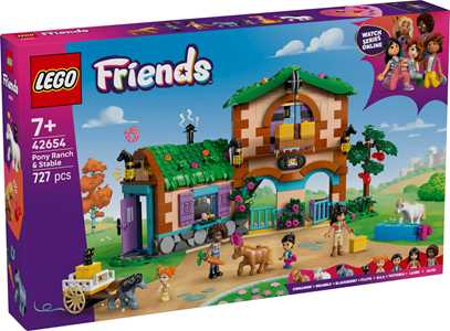 foto del prodotto lego friends 42654 . ranch e scuderia dei pony