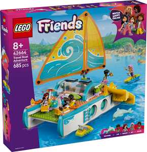 foto del prodotto lego friends 42664 . avventura sul catamarano