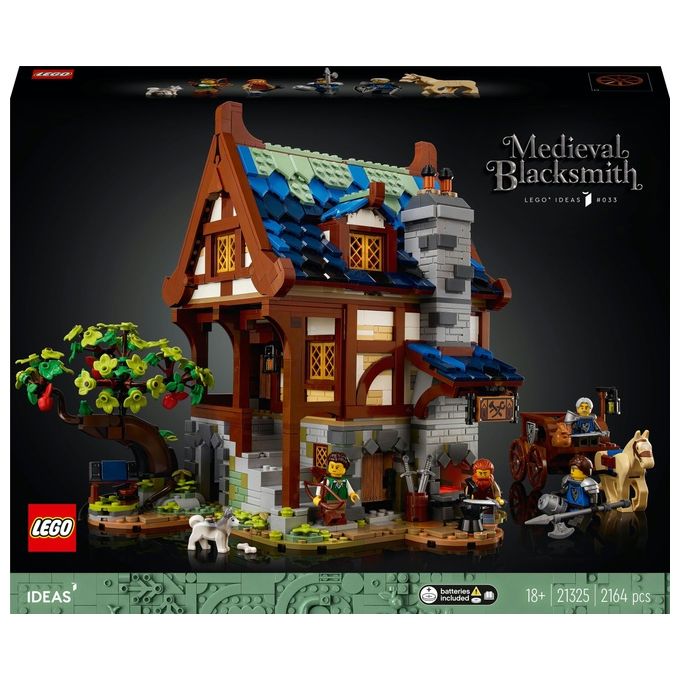 foto del prodotto lego ideas fabbro medievale