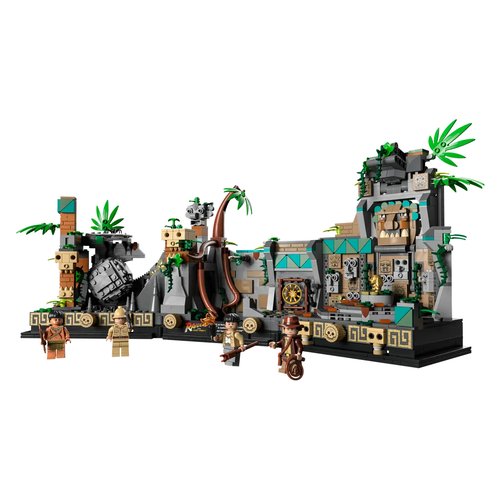 foto del prodotto lego indiana jones 77015 il tempio dell idolo d oro kit di costruzione per adulti set dal film i predatori dellarca perduta