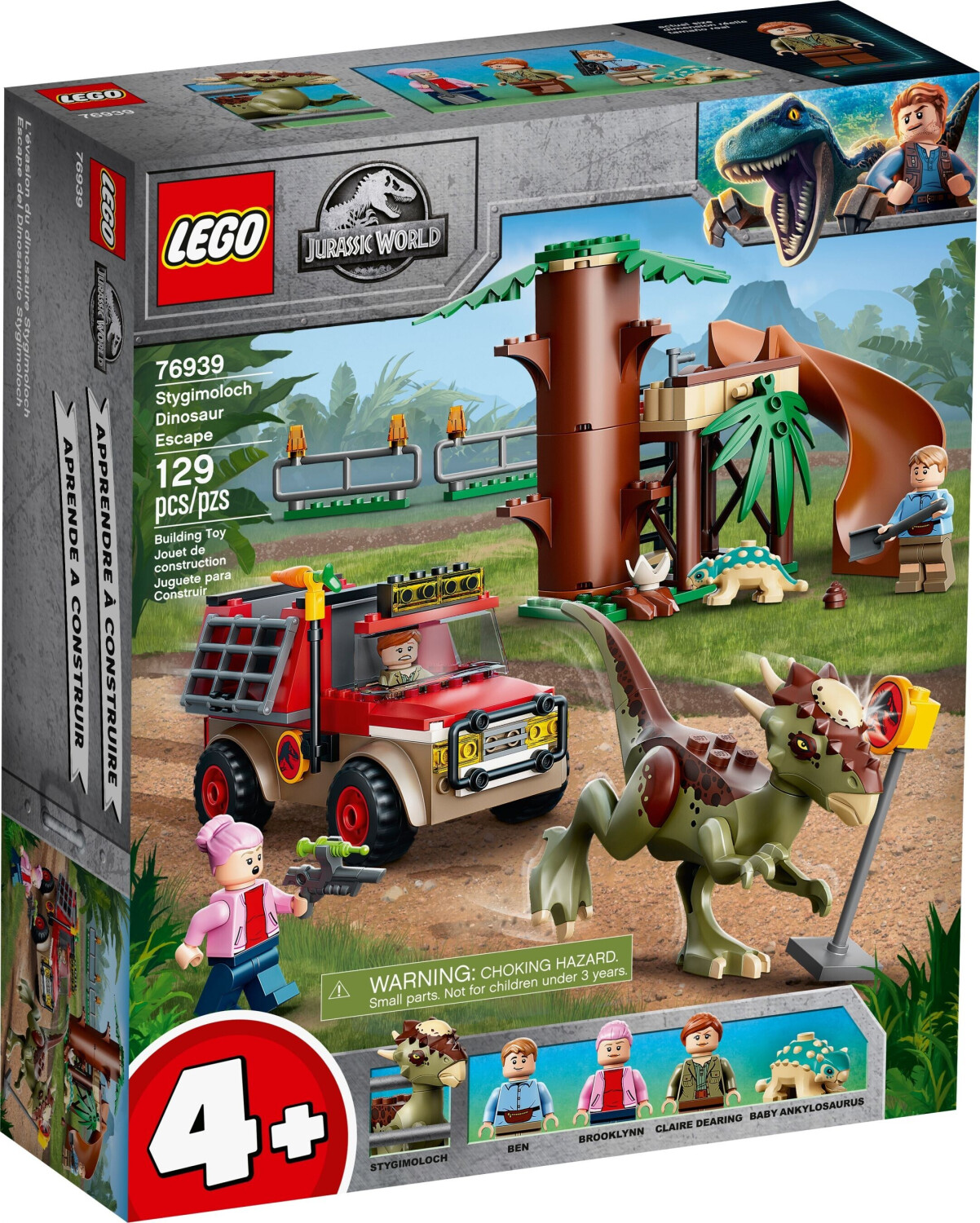 foto del prodotto lego jurassic la fuga del