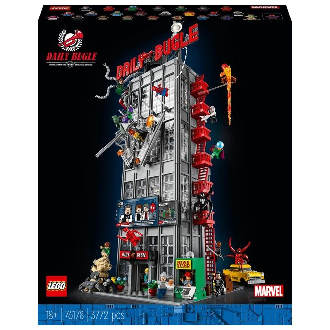 foto del prodotto lego marvel super heroes daily bugle