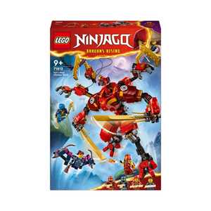 foto del prodotto lego ninjago 71812 climber mech ninja di kai giochi per bambini 9 anni con guerriero giocattolo da costruire e 4 minifigure