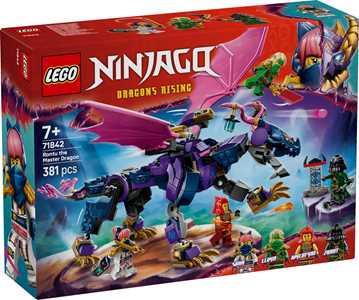 foto del prodotto lego ninjago 71842 . rontu, il drago maestro