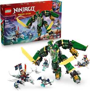 foto del prodotto lego ninjago jet mech di lloyd