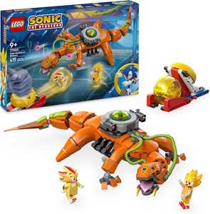 foto del prodotto lego sonic 77003 super shadow vs. biolizard, giochi d'azione per bambini 9+, personaggi e robot giocattolo, regalo per gamer