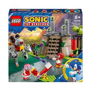foto del prodotto lego sonic the hedgehog 76998 knuckles e il santuario del master emerald, set con alloggio e personaggi, gioco per bambini 8+