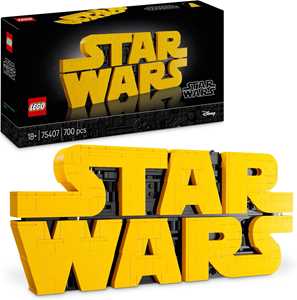 foto del prodotto lego star wars 75407. logo star wars in mattoncini