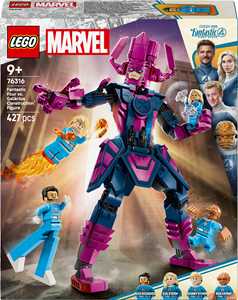 foto del prodotto lego super heroes marvel 76316 . fantastici quattro contro personaggio costruibile di galactus