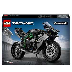 foto del prodotto lego technic 42170 motocicletta kawasaki ninja h2r giochi per bambini 10 modellino di moto giocattolo in scala da costruire