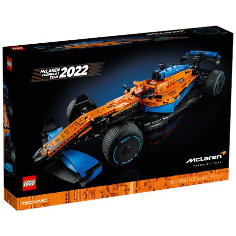 foto del prodotto lego technic mclaren formel 1 rennwagen 42141 