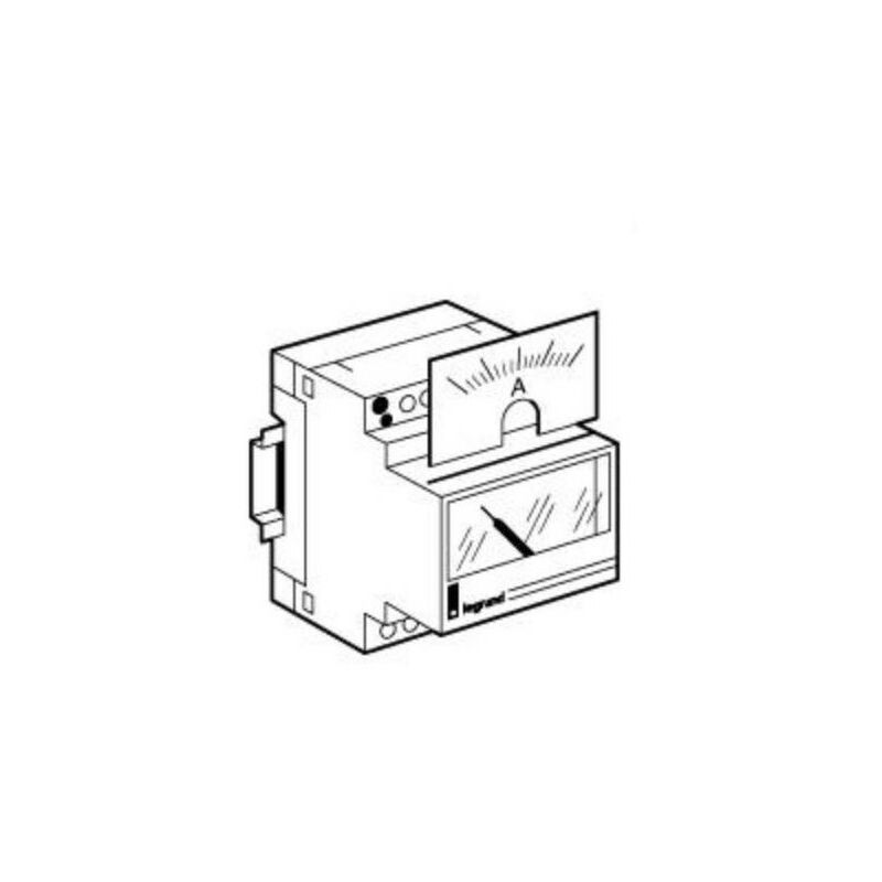 foto del prodotto legrand 004620 quadrante di misurazione per amperometro 046 00 lexic 0 600 a