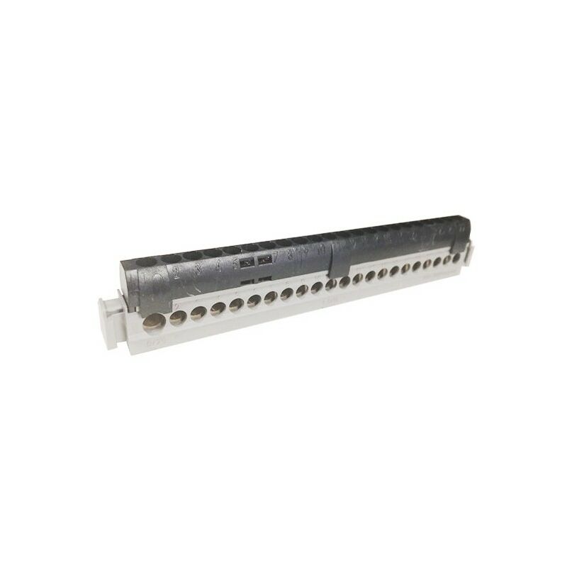 foto del prodotto legrand 004856 morsettiera distribuzione ip 2x fase 1 connessione 6 25 mm l176 mm