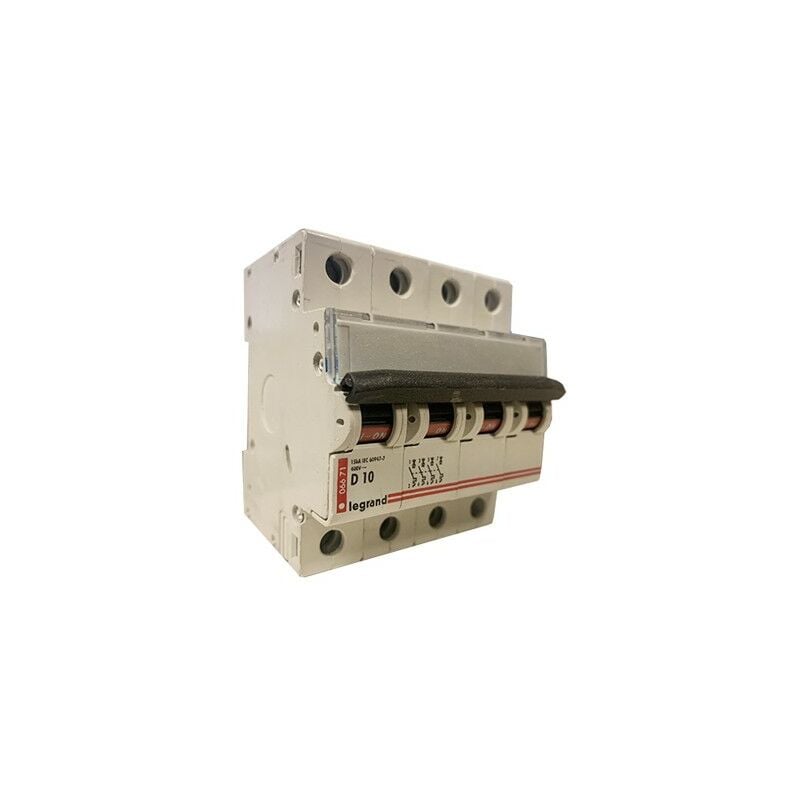 foto del prodotto legrand 006671 interruttore magnetotermico 4p 400v 10a curva d