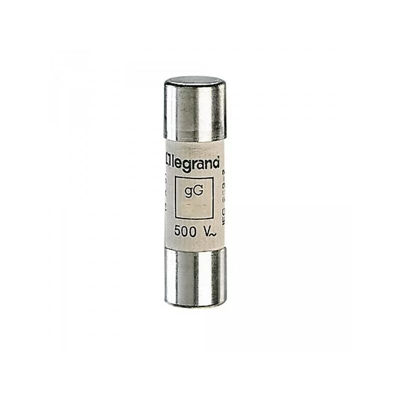 foto del prodotto legrand 014302 cartuccia fusibile gg 14x51mm 2a senza percussore 500v