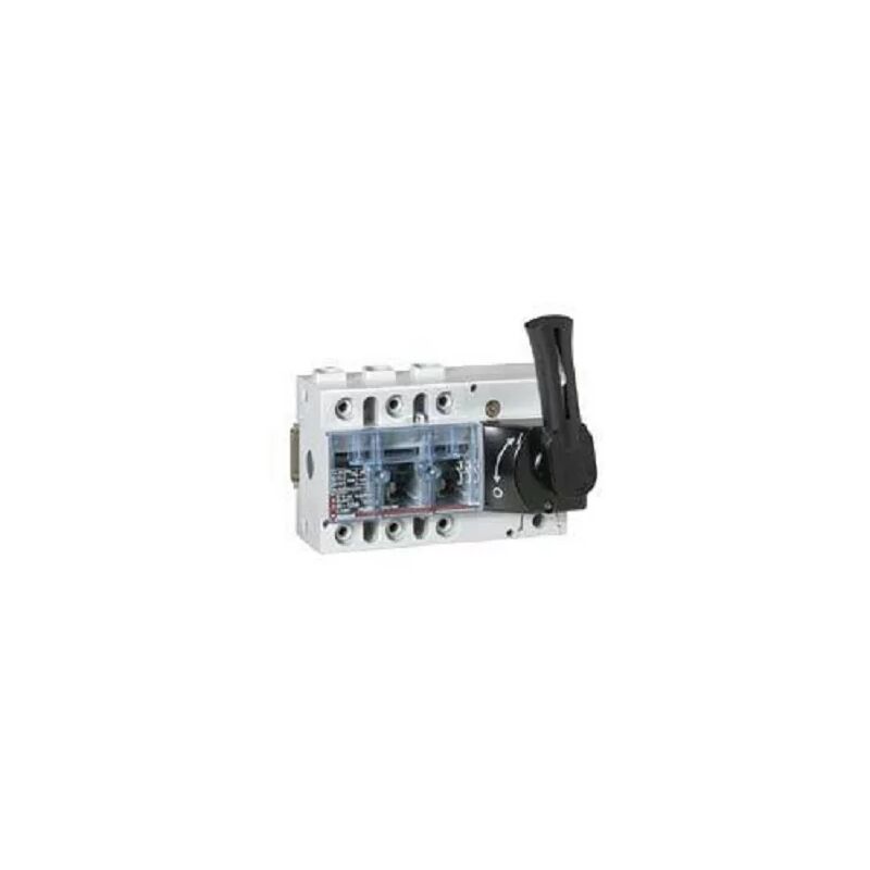 foto del prodotto legrand 022520 intersezionatore vistop 100a 3p comando frontale maniglia nera