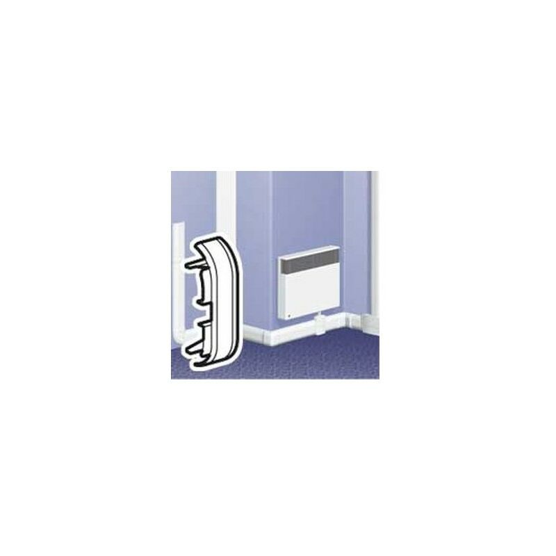 foto del prodotto legrand 033744 tappo terminale per zoccolo dlplus 80x20 bianco