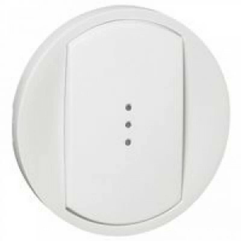 foto del prodotto legrand 068003 enjoliveur blanc va et vient voyant va et vient t moin poussoir voyant c liane