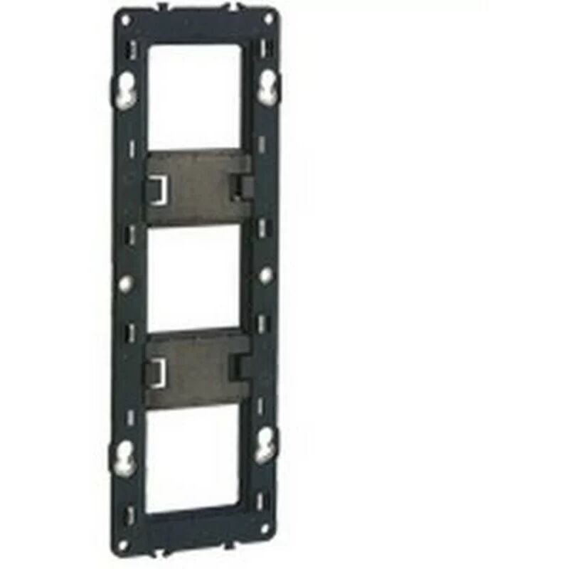 foto del prodotto legrand 080253 support pour fixation vis batibox montage horiz vert 3 postes 6 8 mod