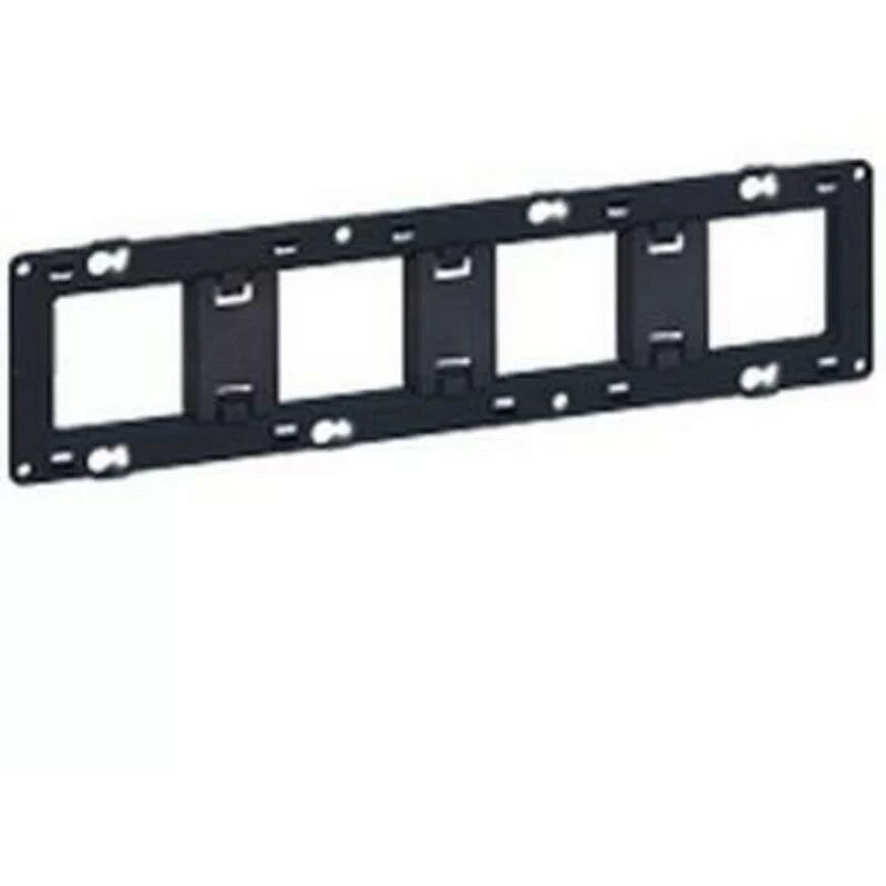 foto del prodotto legrand 080254 supporto per fissaggio a vite batibox montaggio orizzontale verticale per 4 montanti 10 mod