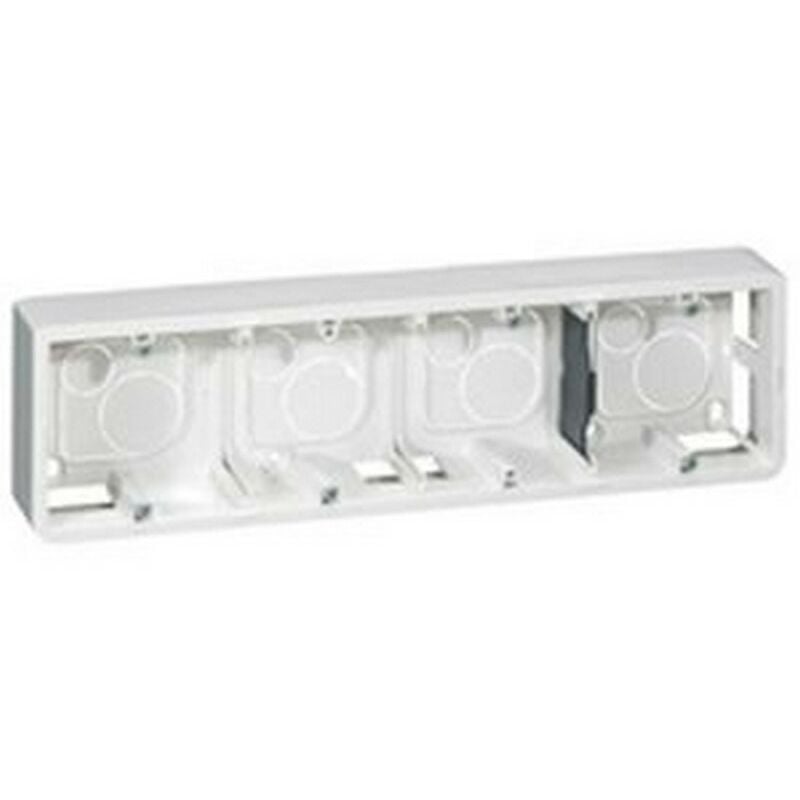 foto del prodotto legrand 080284 cadre prog mosaic pour support r f. 802 54 prof 40mm 10 ou 4x2 mod horiz