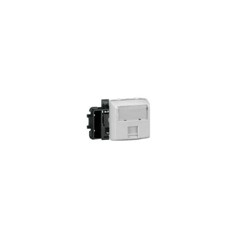 foto del prodotto legrand 086161 presa rj45 cat.5e ftp 9 contatti, quadro composito da superficie bianco