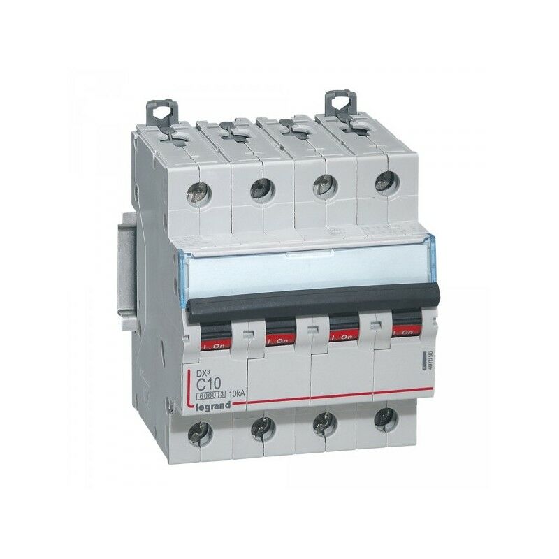 foto del prodotto legrand 407896 interruttore automatico dx 6000 10ka vite 4p 400v 10a curva c