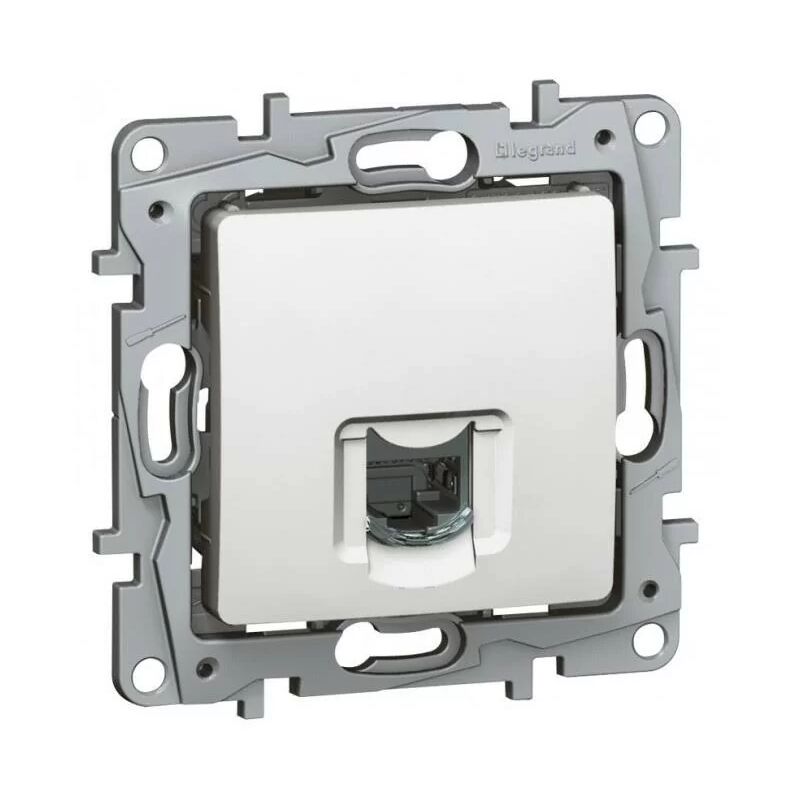 foto del prodotto legrand 664777 presa nilo rj45 tel, info ftp cat. 6 puro