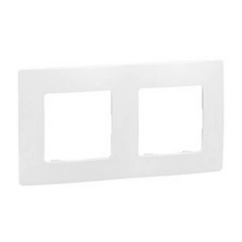 foto del prodotto legrand 665002 piastra a 2 posizioni bianco puro