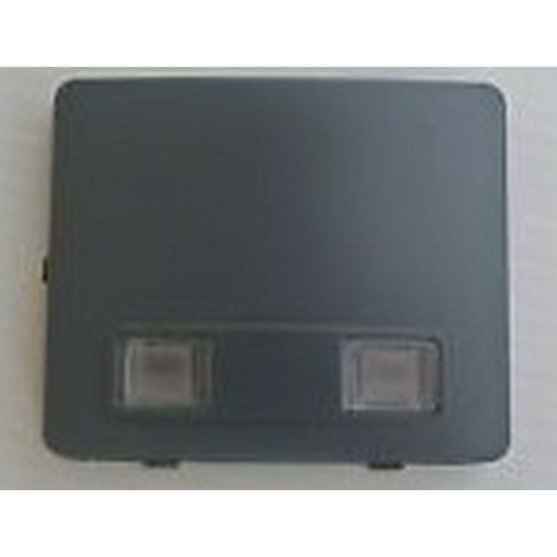 foto del prodotto legrand 86401 sagane plexo gris 2 doigts voyant