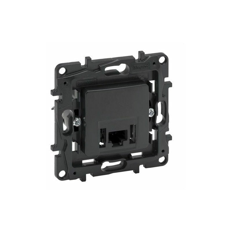 foto del prodotto legrand base telefonica e computer rj 45 nilo step cat.6 utp individuale 864042