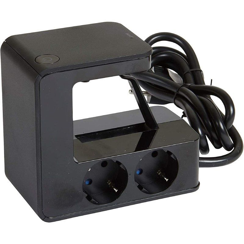foto del prodotto legrand ciabatta elettrica conclip upower 694812 4 prese di corrente 2 usb a nero