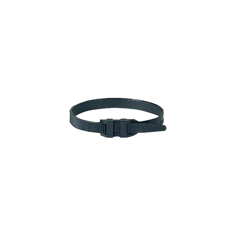 foto del prodotto legrand collare nero lunghezza 262 mm, diametro serraggio da 26 a 62 mm, larghezza 9 mm, protetti dai raggi ultra violetti
