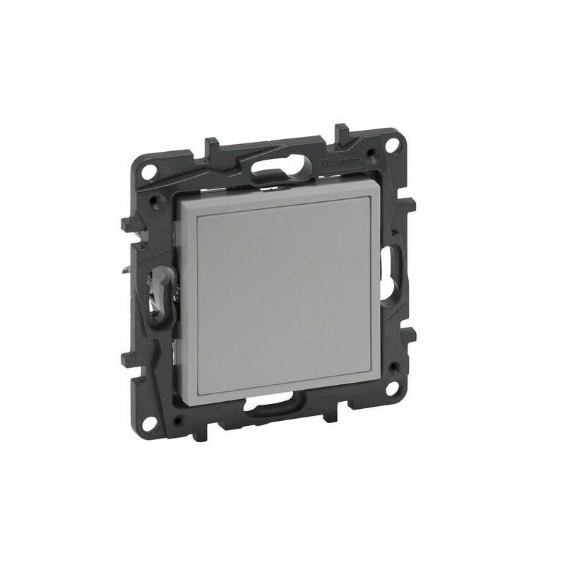 foto del prodotto legrand coperchio cieco e adattatore per mosaico nilo step alluminio 864379