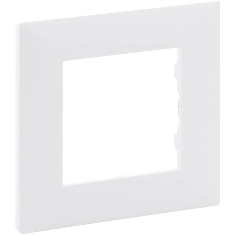 foto del prodotto legrand cornice 1 modulo nilo step 86471 bianco