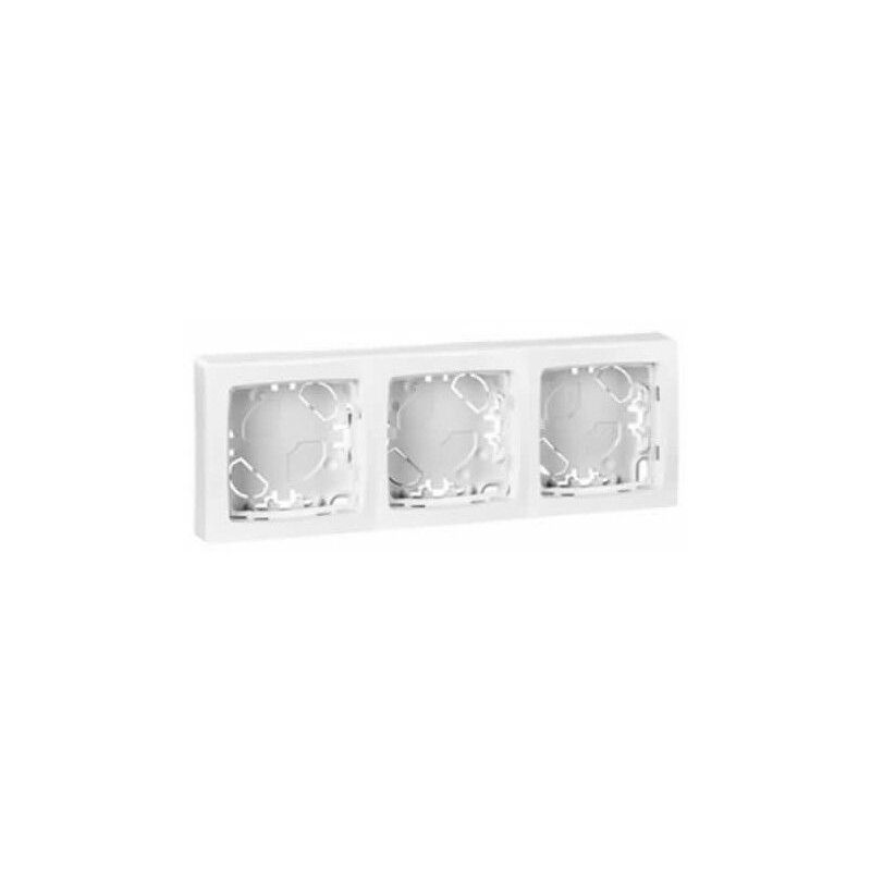 foto del prodotto legrand cornice 3 elementi bianco oteo 086093