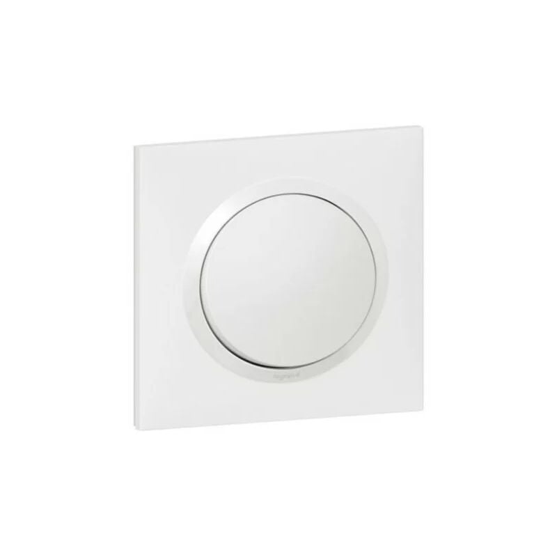 foto del prodotto legrand dooxie 600701 interruttore bidirezionale completo dooxie one 1 stazione 10ax 250v bianco