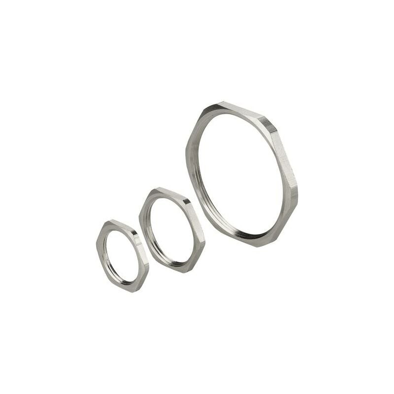immagine 0 del prodotto legrand ghiera metal nichelate filettatura gas materiale ottone uni en 12164 cw 614n nichelatura 2 5 micron filettatura g1 1 4