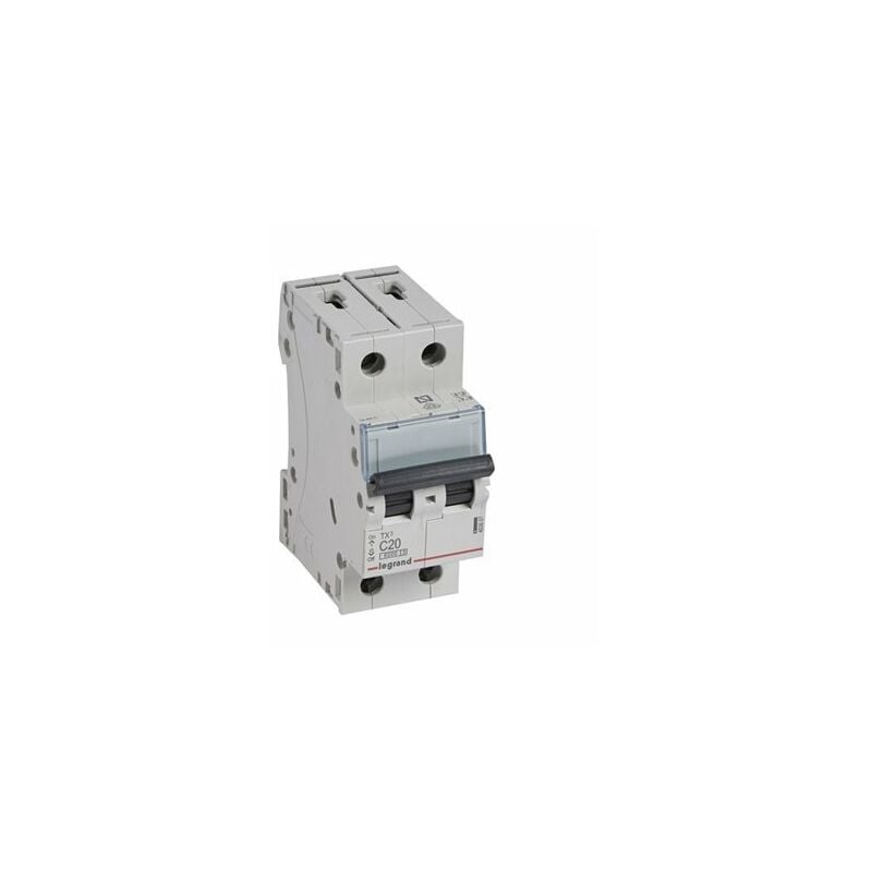foto del prodotto legrand interruttore automatico tx3 6ka c 2p 20a