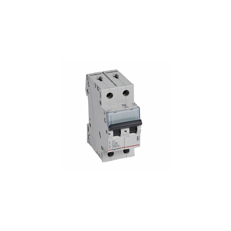 foto del prodotto legrand interruttore automatico tx3 6ka c 2p 25a