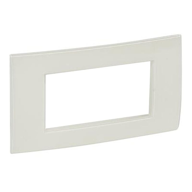 foto del prodotto legrand placca vela quadra bianca smalto 4 moduli 685717