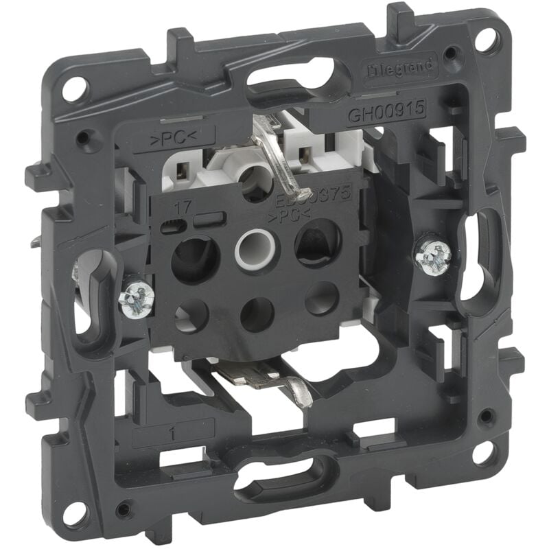 foto del prodotto legrand presa schuko 2p t 16a 2 moduli nilo step 864021 16 a