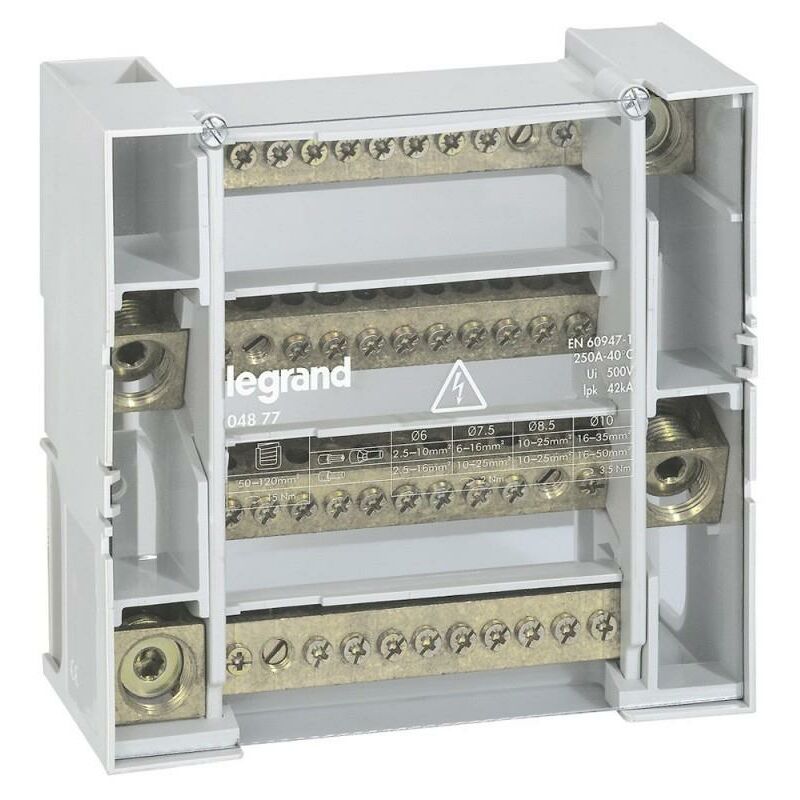 foto del prodotto legrand rivenditore tetrapolar 4p 250a 9 moduli 4877